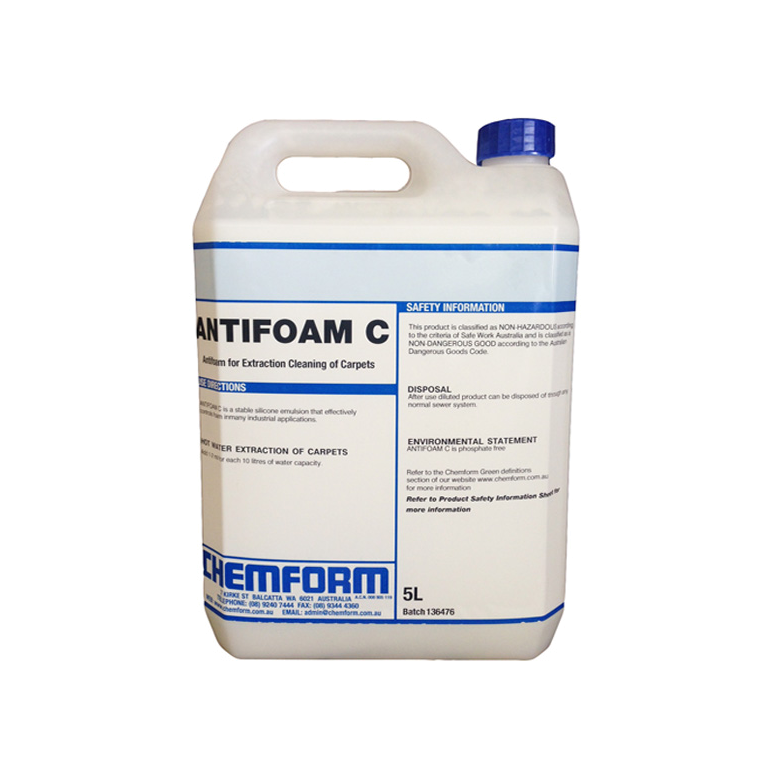 carpet auto scrubber anti foam