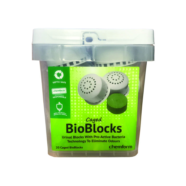 caged bio blocks matts urinal waterless washroom toilet bathroom