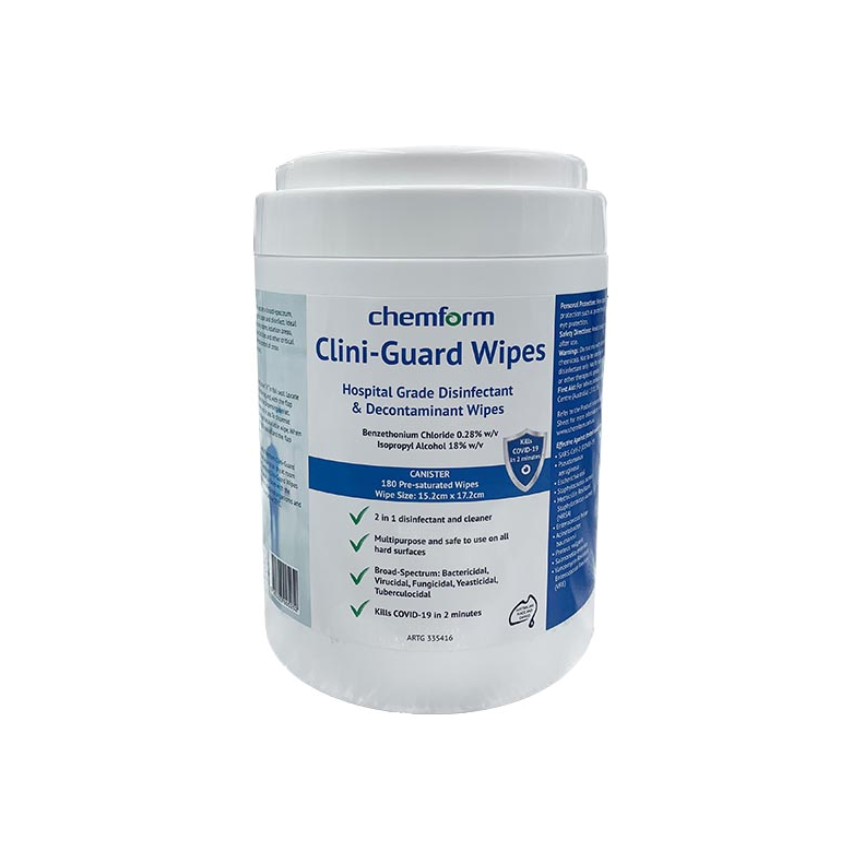 hospital grade wipes TGA listed covid kill