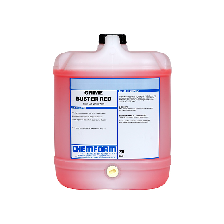 truck wash grime buster red Girim Buster Red truckwash Truckwash Truck Wash