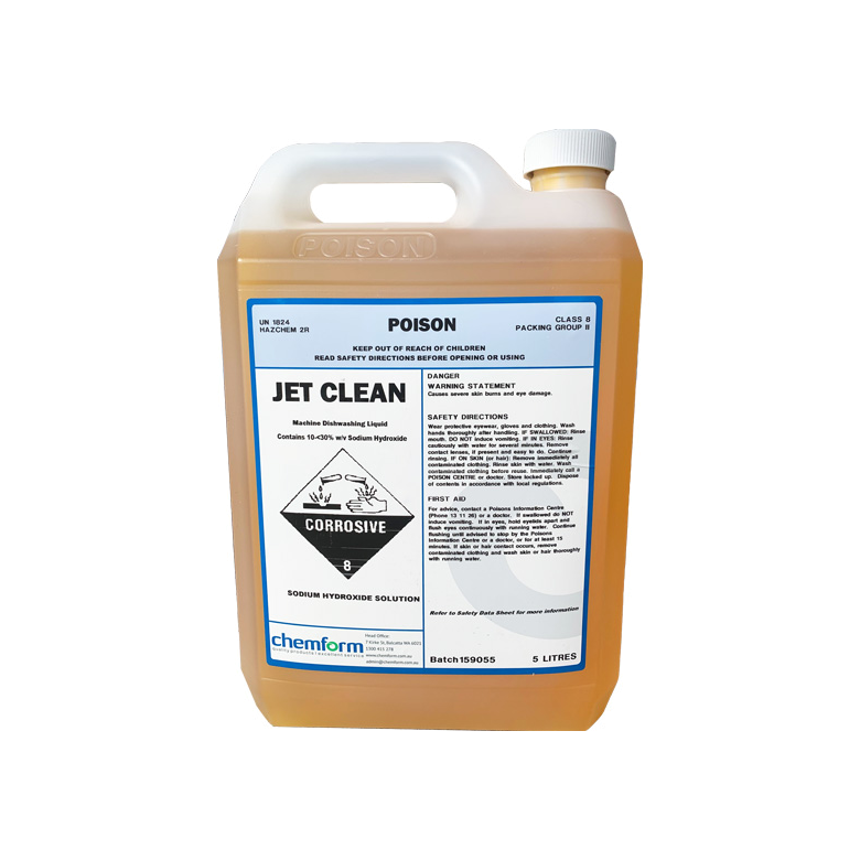 machine dishwashing liquid soft hard water jet clean Jet Clean