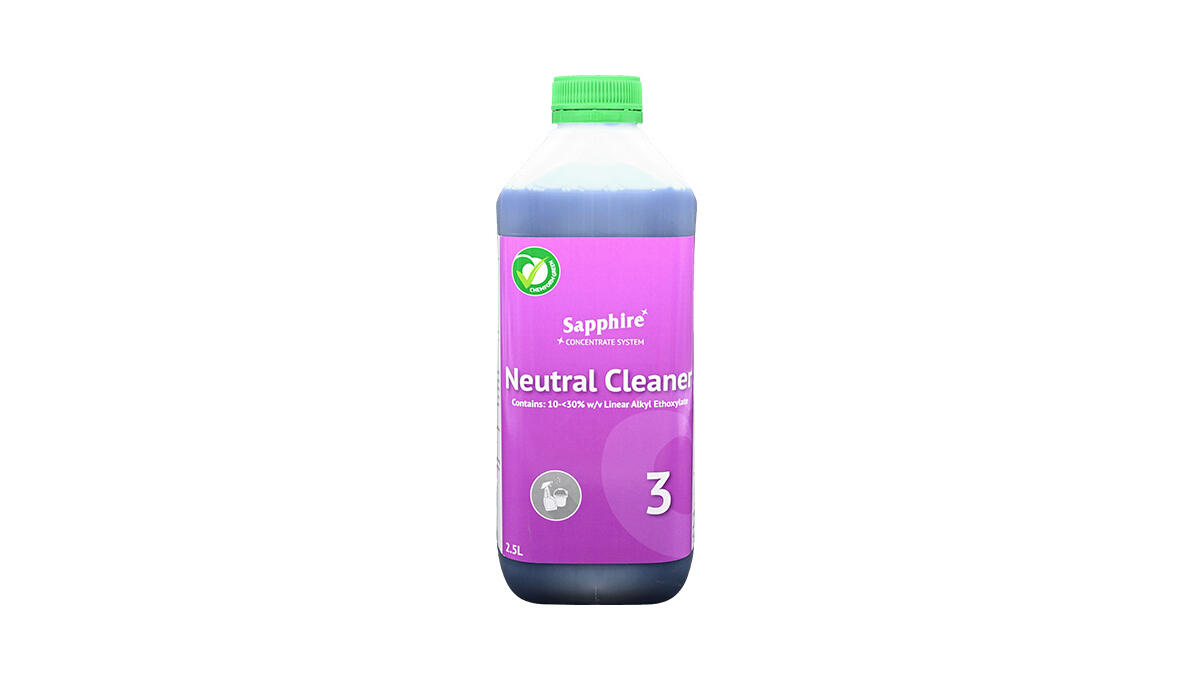 multi purpose neutral floor spray wipe benches walls floors concentrate sapphire Neutral Cleaner neutral cleaner #3 3 three green geca GECA Sapphire Concentrate concentrate