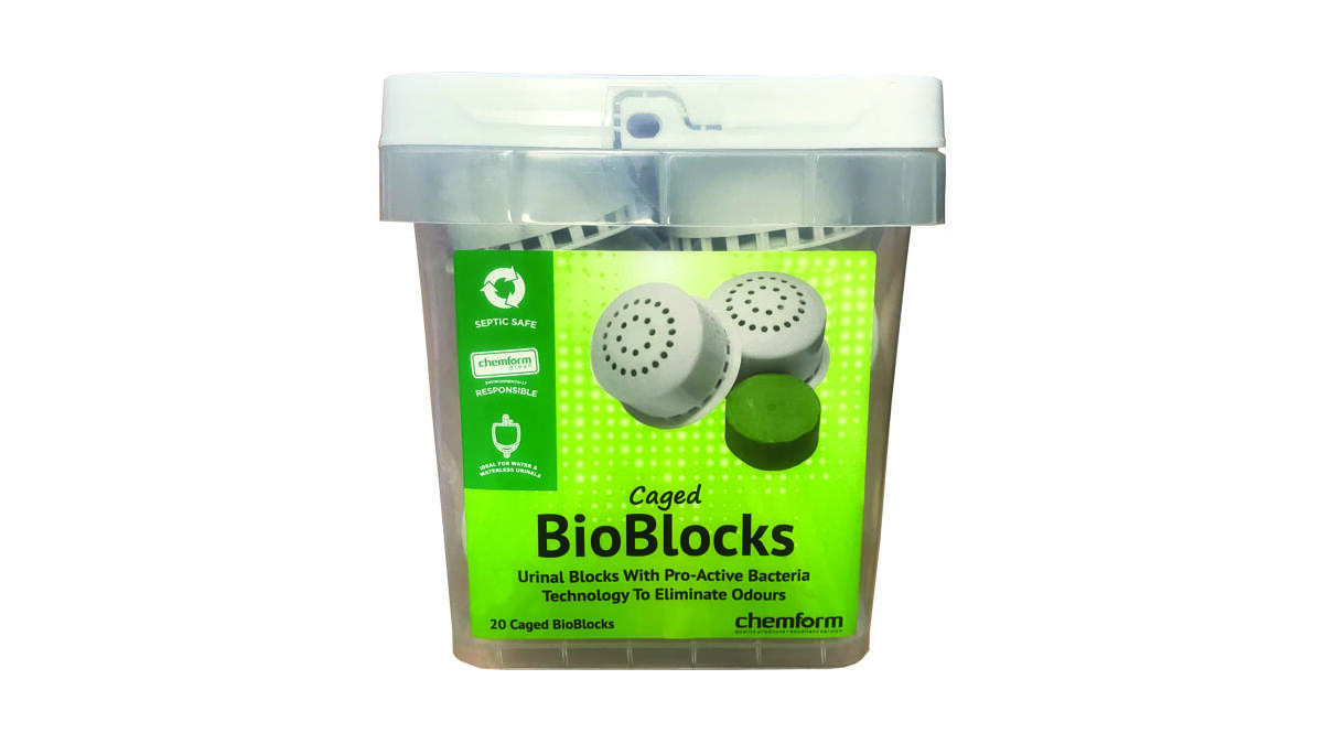 caged bio blocks matts urinal waterless washroom toilet bathroom