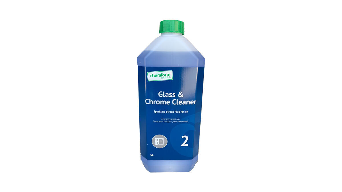 Glass and chrome cleaner